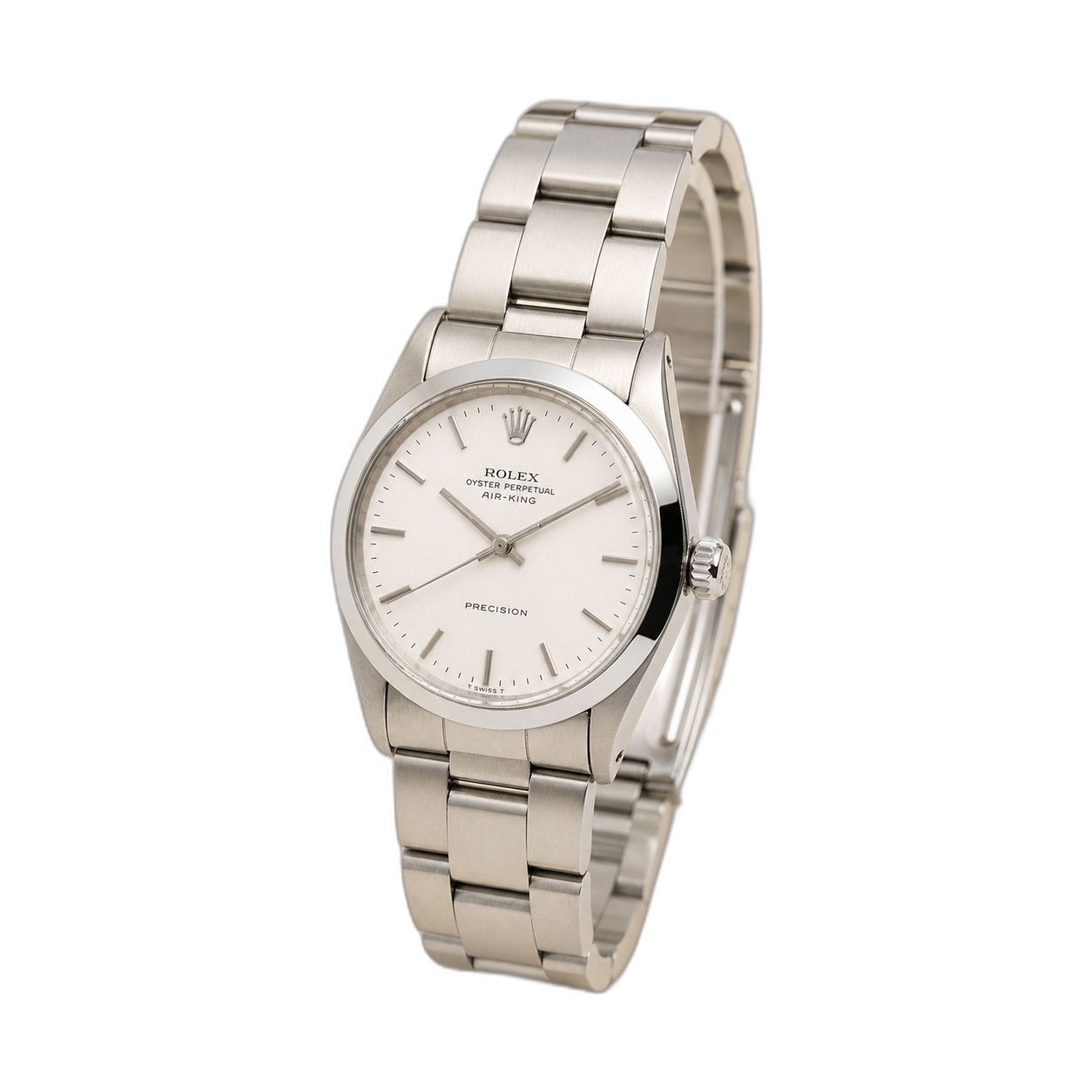 Rolex Air-King Precision Ref. 5500, Quadrante bianco