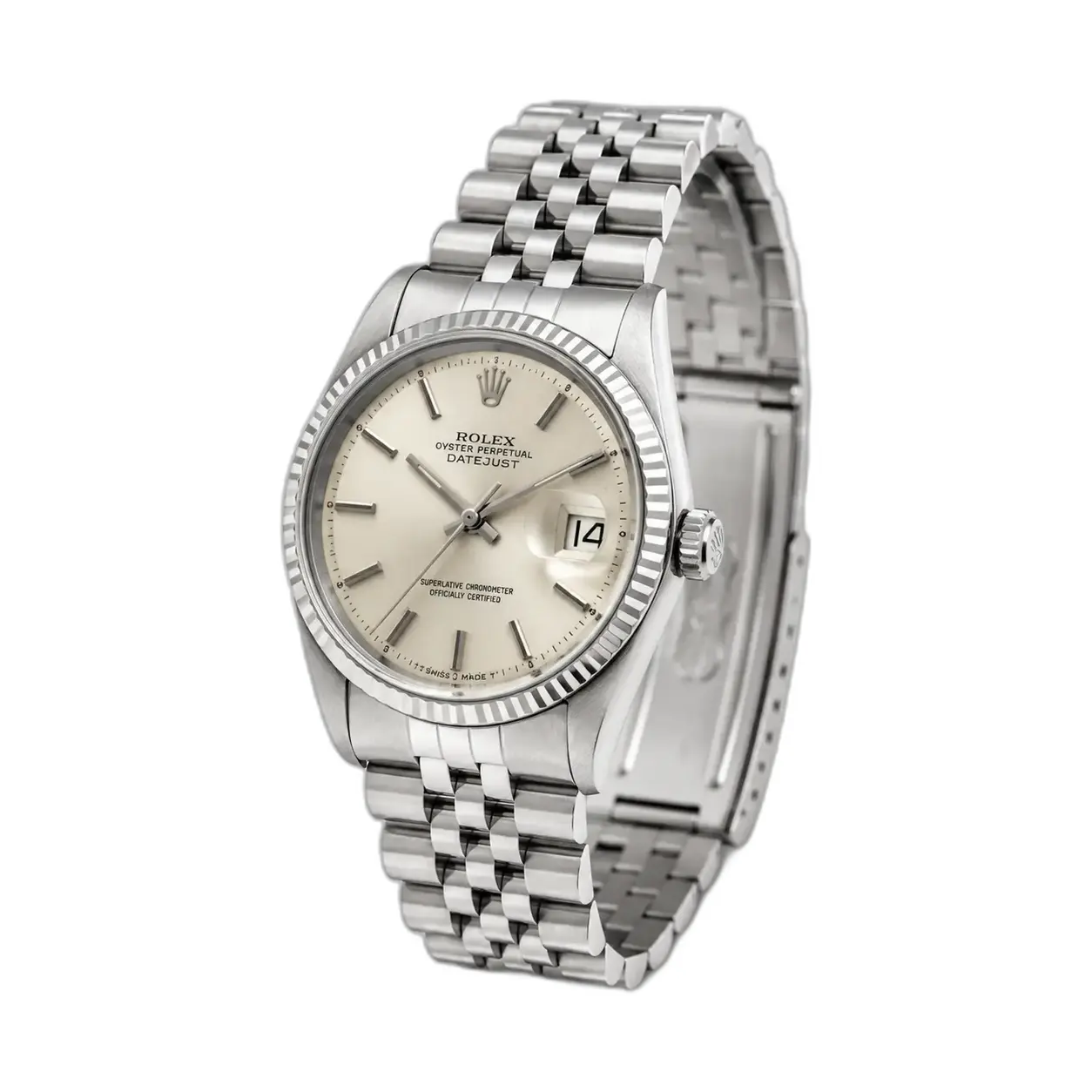 Rolex Datejust, vista a tre quarti